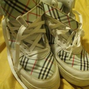 burberry print air force 1